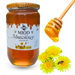 Miód Mniszkowy 1KG ŚWIEŻY ZBIÓR 2025