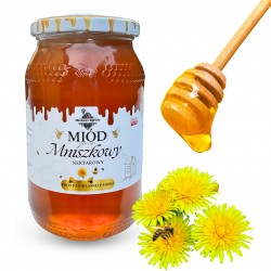 Miód Mniszkowy 1.2 KG ŚWIEŻY ZBIÓR 2025