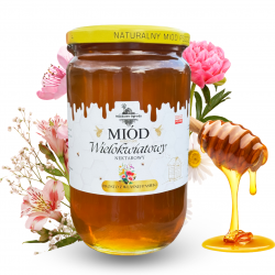Miód Wielokwiatowy 1kg...