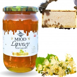 Miód Lipowy 1KG Świeży...