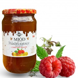 Miód Malinowy 1kg...